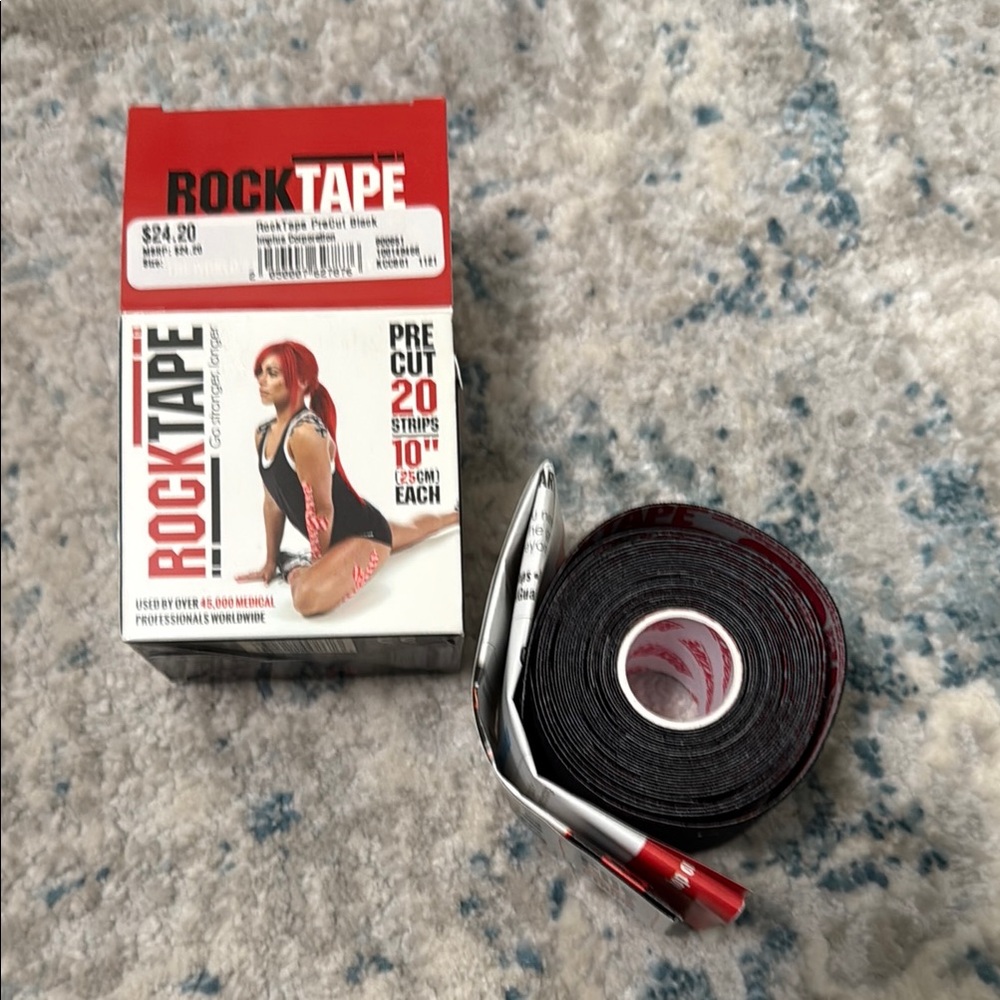 RockTape Pre-Cut Kinesiology Tape